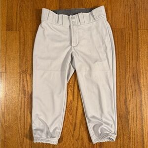 Mizuno SoftBall Pants Gray Women’s Size M